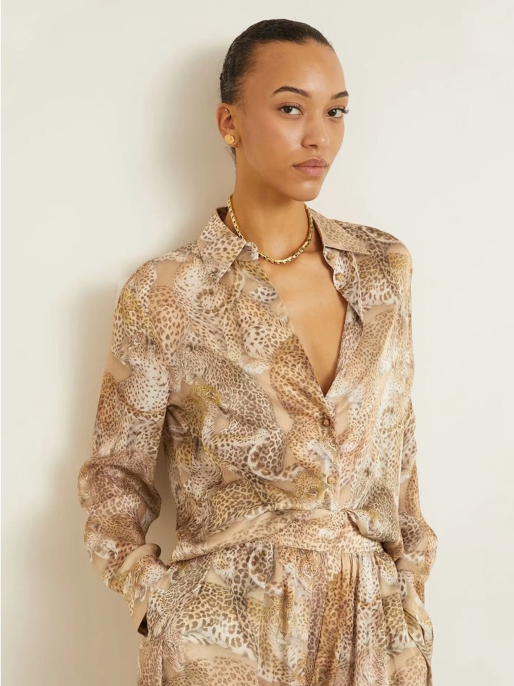 Zimmermann Rebellion Relaxed Silk Button-Up Shirt
